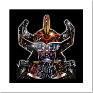 Megazord Activated Posters and Art